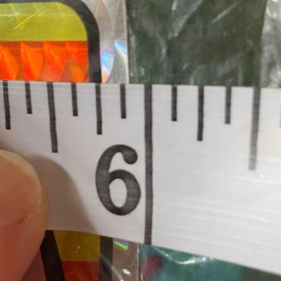 Vintage 1970s Libra Astrology Horoscope Decal Bumper Sticker Prism Prismatic - Picture 5 of 5